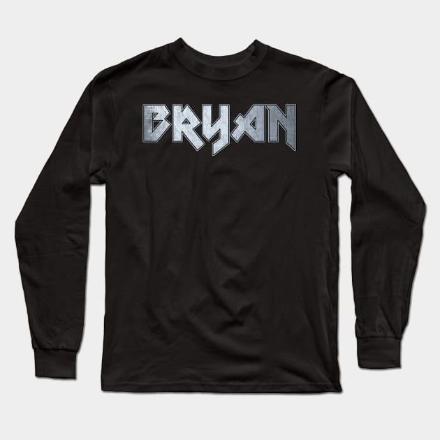 Heavy metal Bryan Long Sleeve T-Shirt by KubikoBakhar